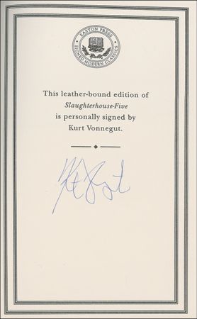 Lot #723 Kurt Vonnegut Book - Image 1