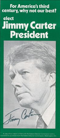 Lot #26 Jimmy Carter Brochure