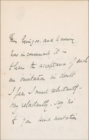 Lot #664 Henry James: ?A sad day to spend in London? - Image 4
