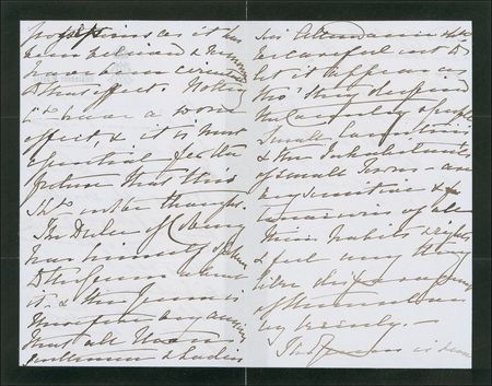 Lot #390 Victoria Handwritten Letter Signed - Image 3
