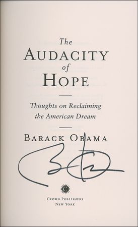 Lot #97 Barack Obama Book - Image 1