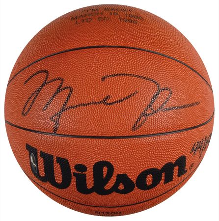 Lot #1392 Michael Jordan Basketball - Image 1