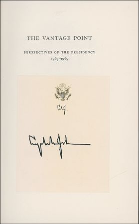 Lot #66 Lyndon B. Johnson Book - Image 1