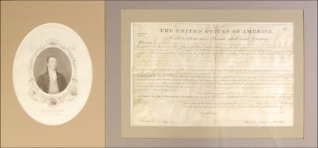 Lot #86 James Monroe Signed Document - Image 1