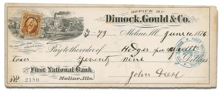 Lot #207 John Deere: Tractor tax? - Image 1