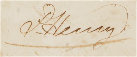 Lot #254 Patrick Henry: Granting 2000 acres of land - Image 2