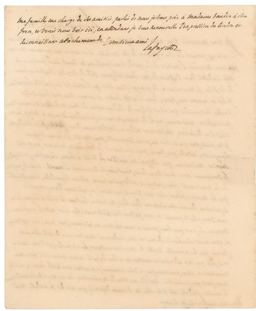 Lot #435 Marquis de Lafayette: American Revolutionary War hero again embraces public service - Image 2