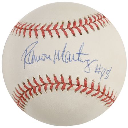 Lot #1436 Pedro and Ramon Martinez Baseballs - Image 2