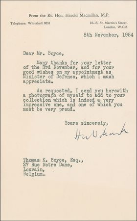 Lot #294 Harold Macmillan Group Lot - Image 2