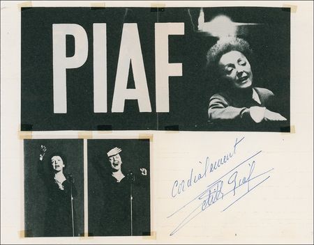 Lot #890 Edith Piaf Group Lot - Image 2