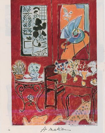 Lot #646 Henri Matisse: Matisse signs two images - Image 2
