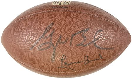 Lot #11 George W. and Laura Bush Football
