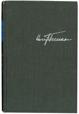 Lot #141 Harry S. Truman: Truman signs his memoirs for Beverly Hillbillies producer Paul Henning - Image 3