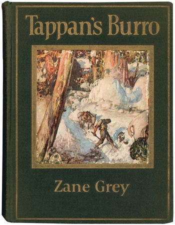 Lot #612 Zane Grey: Great American author inscribes a first edition copy of Tappan?s Burro to his brother and wife - Image 2