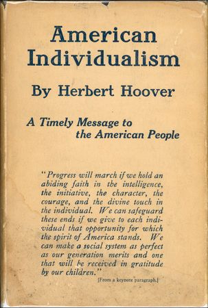 Lot #60 Herbert Hoover Book - Image 2