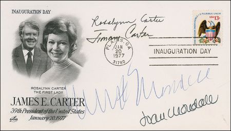 Lot #89 Nixon, Carter, and Ford Group Lot - Image 1