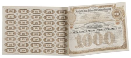 Lot #306 J. Pierpont Morgan: Exceptional Railroad bond signed by J. P. Morgan - Image 3