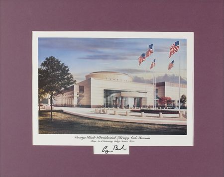 Lot #8 George Bush Print