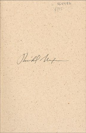 Lot #91 Richard Nixon Book - Image 1