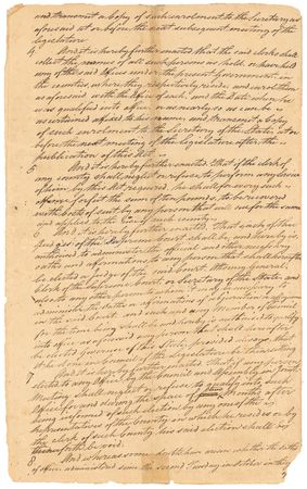 Lot #289 William Livingston Signed Document - Image 1