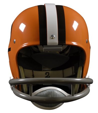 Lot #1311 Jim Brown Football Helmet - Image 2
