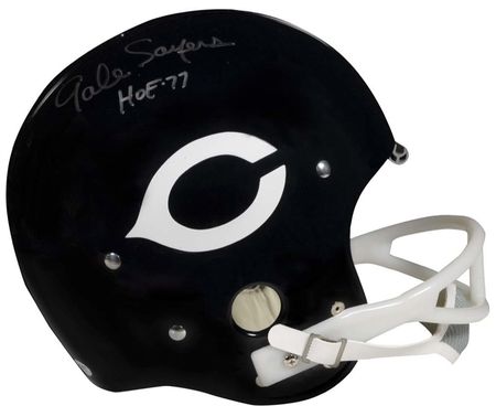 Lot #1501 Gale Sayers Football Helmet - Image 1