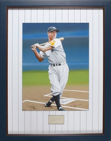Lot #1350 Lou Gehrig: A fantastic example of the Iron Horse’s flowing hand - Image 1