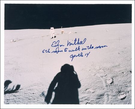 Lot #549 Edgar Mitchell and Gene Cernan Group Lot - Image 1