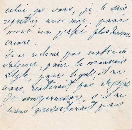 Lot #866 Giacomo Meyerbeer Handwritten Letter Signed - Image 3