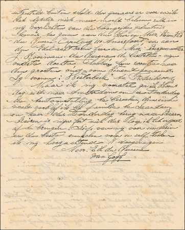 Lot #604 Elizabeth Du Quesne Van Gogh: Twice mentioning her famous sibling Vincent Van Gogh - Image 2