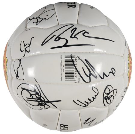 Lot #1417 Manchester United Soccer Ball - Image 5