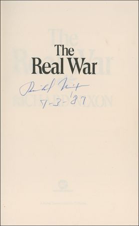 Lot #94 Richard Nixon Book - Image 1