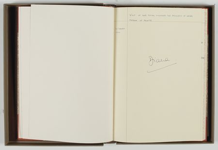 Lot #208 Diana Guest Book - Image 3