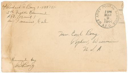 Lot #402 Richard Bong: The Ace of Aces, with Provenance from his Sister - Image 1