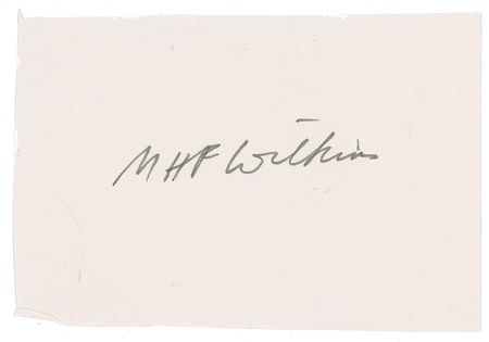 Lot #187 DNA: Watson, Crick, and Wilkins Signatures - Image 1