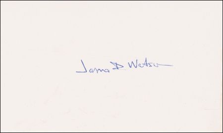 Lot #187 DNA: Watson, Crick, and Wilkins Signatures - Image 3