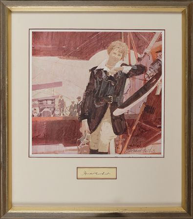 Lot #522 Amelia Earhart Signature - Image 1