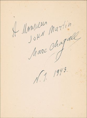 Lot #615 Marc Chagall Book - Image 1