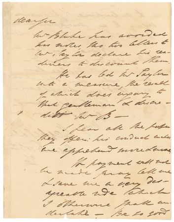 Lot #387 Henry Lee: ?Light-Horse Harry? attempts to settle a financial dispute to ?save me a very disagreeable ride which I otherwise shall undertake? - Image 1