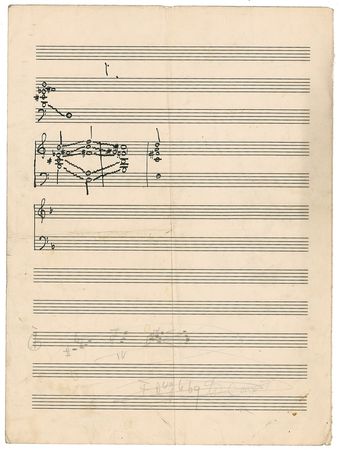 Lot #780 John Coltrane: Musical manuscript from Coltrane’s pinnacle studio piece, A Love Supreme - Image 2