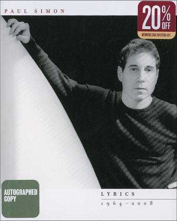 Lot #917 Paul Simon Book - Image 2