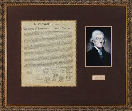 Lot #62 Thomas Jefferson Signature - Image 1