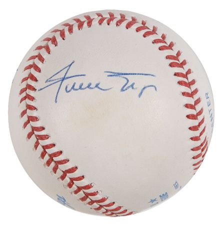 Lot #1425 Mantle, Mays, and Snider Baseball - Image 3