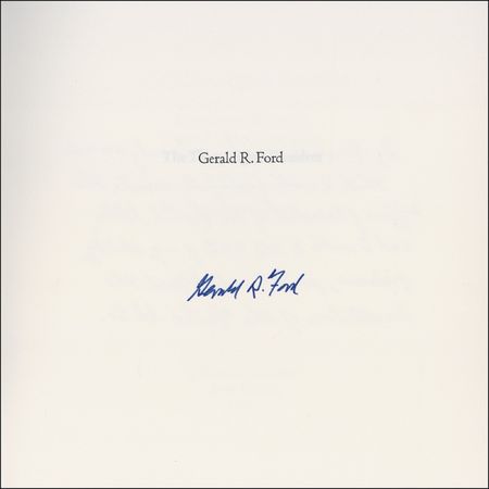 Lot #36 Gerald Ford Book - Image 1