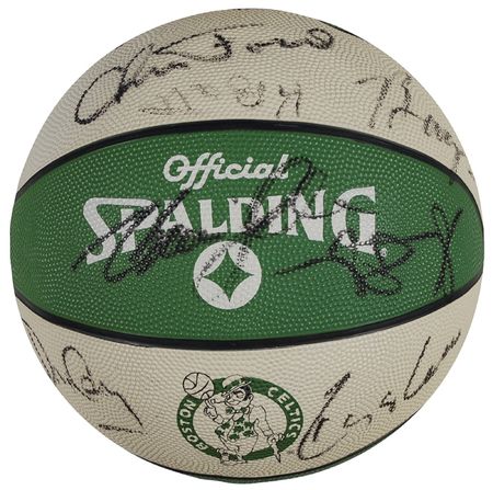 Lot #1347 Boston Celtics Basketball - Image 2
