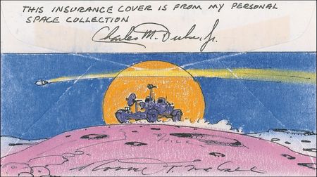 Lot #470 Apollo 16 Insurance Cover - Image 2
