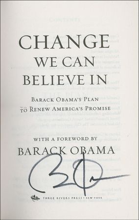 Lot #93 Barack Obama Book - Image 1
