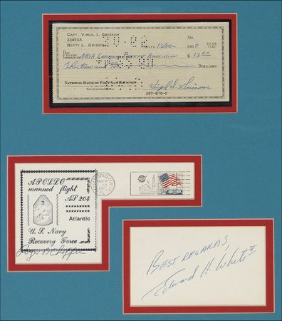 Lot #435 Apollo 01: Honoring the fallen heroes of Apollo 1 - Image 2