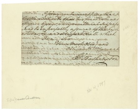 Lot #137 George Washington: Enjoying his retirement, Washington writes to a fellow farmer: ?Freed as I am now from the?cares and responsibilities of public occ[asi]ons? - Image 2