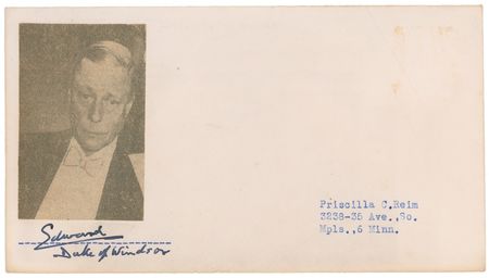 Lot #353 Duke and Duchess of Windsor Group Lot - Image 2